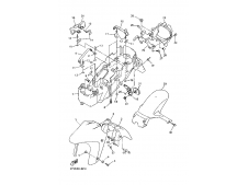 Embellecedor piloto trasero Yamaha Thundercat 600 1996 - 2003