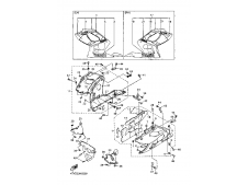 Faldon Izquierdo Yamaha Thundercat 600 1996 - 2003