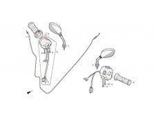 Caña de acelerador Daelim S3 250 FI Advance 2012 - 2016
