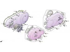 Tapa de variador Daelim S3 250 FI Advance 2012 - 2016