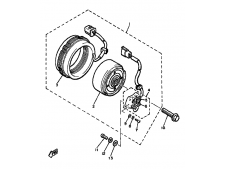 Bobina encendido Yamaha xj 650 1981-1985