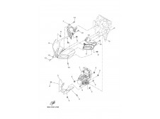 Embellecedor faro Yamaha MT 125 2020 - 2024