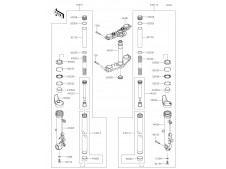 Botella izquierda Kawasaki Ninja 650 2021 - 2022