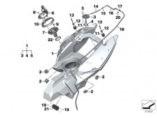 Depósito gasolina Bmw F 700 GS - 2011 - 2017