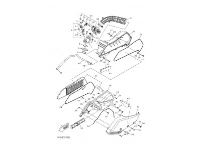 Toma admisión Yamaha XMAX 300 2023 - 2024