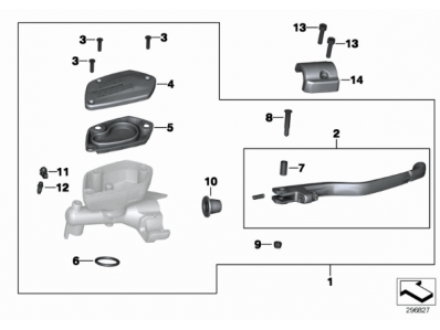 Bomba freno delantero Bmw K 1600 GT / GTL 2010 - 2019