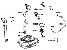 Aforador Kymco Agility City 125 2016 - 2020