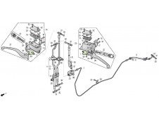 Interruptor freno trasero Daelim S3 250 FI Advance 2012 - 2016
