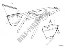 Tapa batería derecha Bmw R100 RT 1976 - 1984