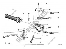 Puño accelerador Bmw R100 RT 1976 - 1984