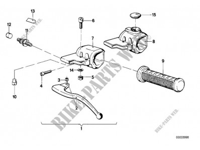Maneta embrague Bmw R100 RT 1976 - 1984