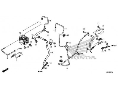 Modulo abs Honda SH300i 2017 - 2020