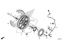 Sensor abs delantero Honda SH300i 2017 - 2020