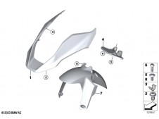 Aleta delantera Bmw R 1300 GS 2022 - 2025