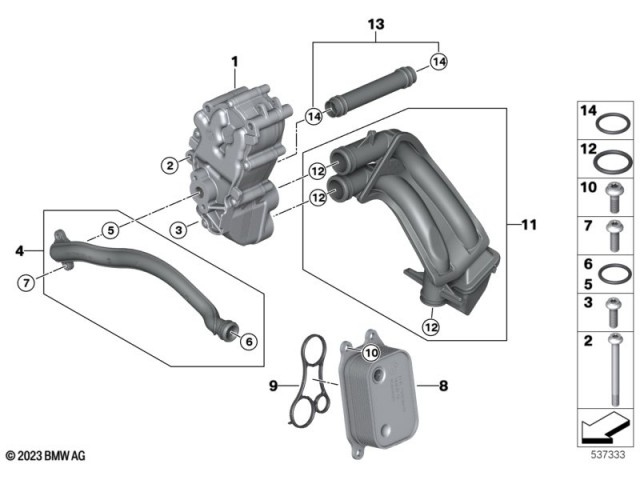Bomba aceite Bmw R 1300 GS 2022 - 2025