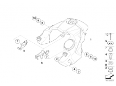 Deposito gasolina Bmw r1200 gs 2008 - 2012