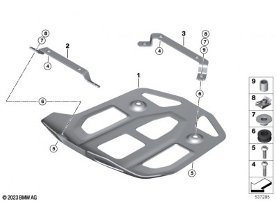 Cubre carter Bmw R 1300 GS 2022 - 2025