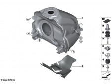 Depósito gasolina Bmw R 1300 GS 2022 - 2025