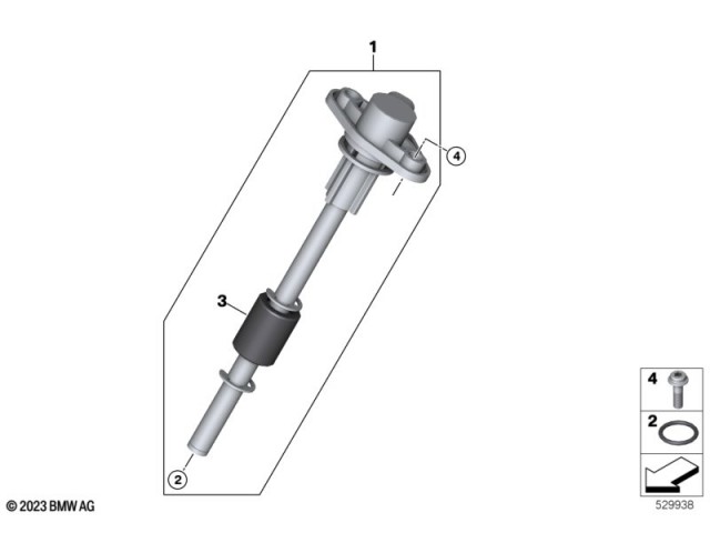 Sensor nivel aceite Bmw R 1300 GS 2022 - 2025