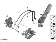 Cables servo motor válvula escape Bmw R 1300 GS 2022 - 2025