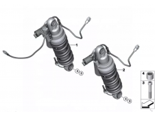 Amortiguador electronico trasero   Bmw R 1300 GS 2022 - 2025
