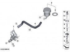 Bomba freno trasero Bmw R 1300 GS 2022 - 2025