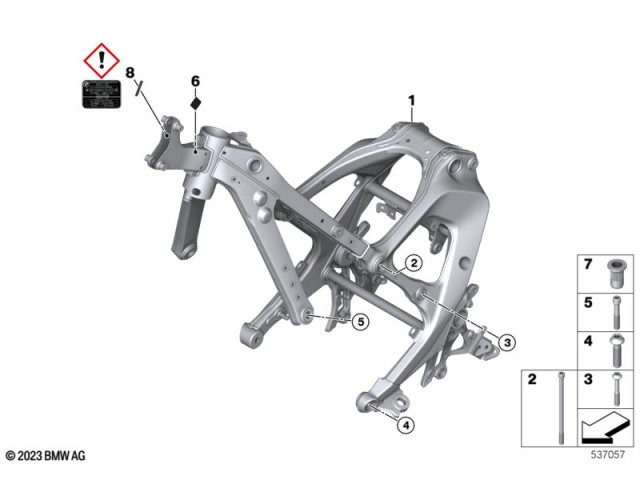 Chasis Bmw R 1300 GS 2022 - 2025