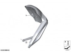 Aleta pase de rueda inferior Bmw R 1300 GS 2022 - 2025