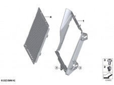 Embellecedor radiador agua izquierdo Bmw R 1300 GS 2022 - 2025