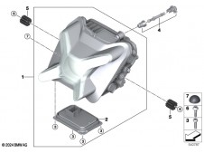 Faro led Bmw R 1300 GS 2022 - 2025