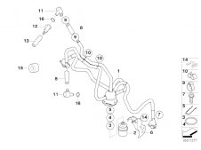Manguitos bateria inyeccion Bmw r1200 gs 2008 - 2012