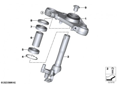 Tija superior Bmw R 1300 GS 2022 - 2025