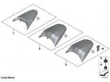 Asiento pasajero calefactable Bmw R 1300 GS 2022 - 2025
