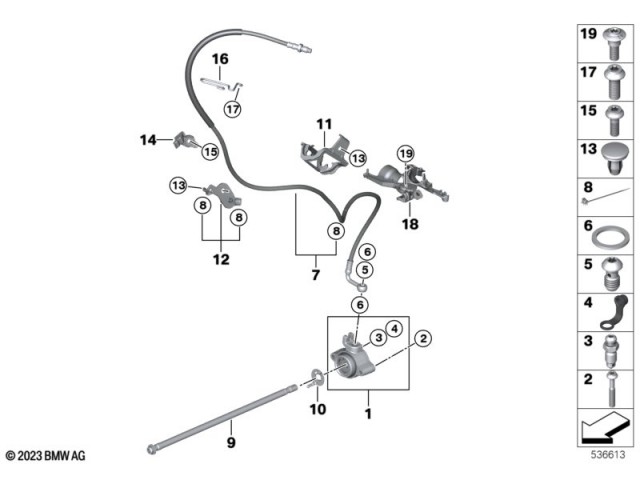 Bombin embrague Bmw R 1300 GS 2022 - 2025