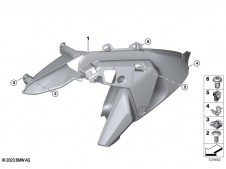 Aireador izquierdo Bmw R 1300 GS 2022 - 2025