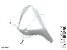 Deflector aire cupula izquierdo Bmw R 1300 GS 2022 - 2025