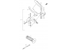 Soporte maneta embrague Suzuki DR 650 RSE (SP43) 1991 – 1996
