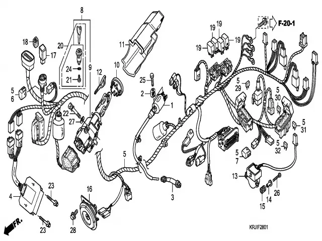Regulador Honda Swing 125 y Swing 125 ABS 2007 - 2013