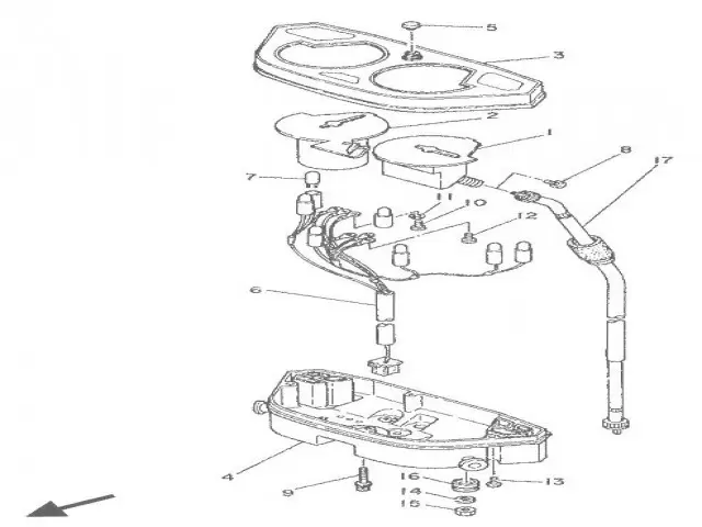 Relojes completos Yamaha Super tenere 750 1989-1994