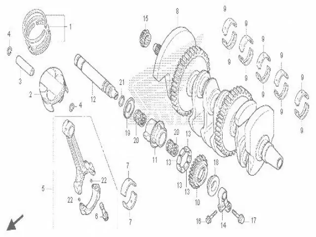 CIGUEñAL Honda Cb 1000 r 2008 - 2018