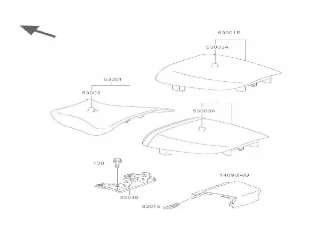 Union colin KAWASAKI ZX 9 R 900 1994-1996  motodesguace