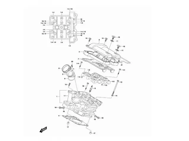 Piloto matricula HYOSUNG AQUILA 650 2004-2006 Recambio Ocasion