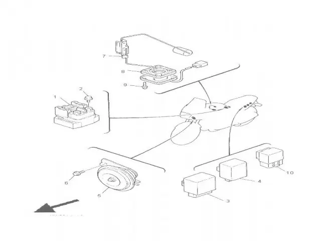 Aforador Yamaha Xj 900 diversion 1992 - 2000