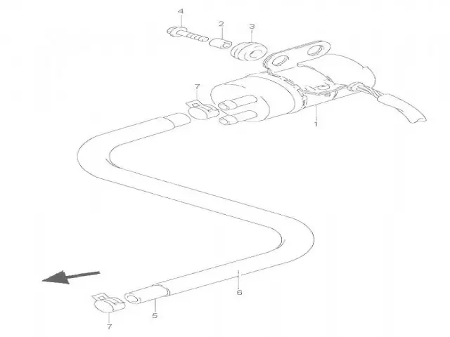 BOMBA GASOLINA ELECTRICA Suzuki Rf 600 1993-1995