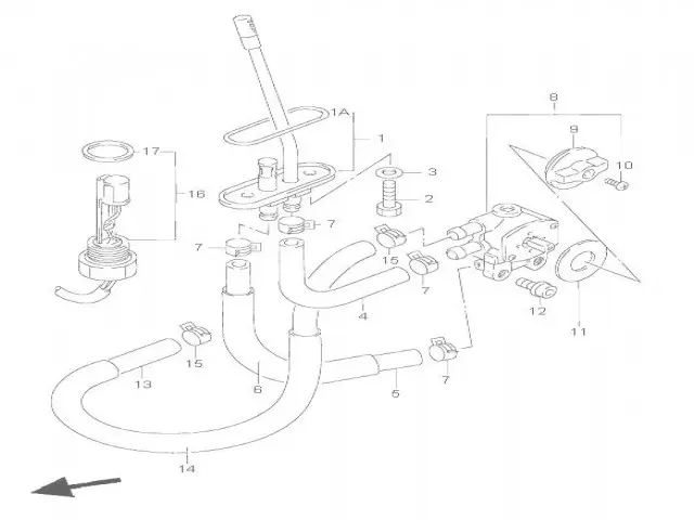 GRIFO GASOLINA Suzuki Rf 600 1993-1995