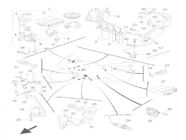 SENSOR POSICION CAM Yamaha Fjr 1300 2006-2008