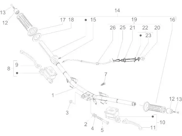 CABLE ACELERADOR Gilera Runner 4t 125 2005-2007