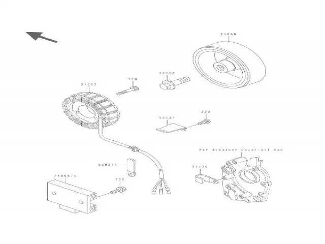 REGULADOR Kawasaki Zephyr 550 1990-1992