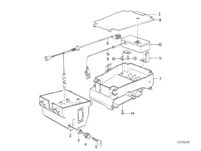 CAJA HERRAMIENTAS Bmw k75 750 cc 1986 - 1994