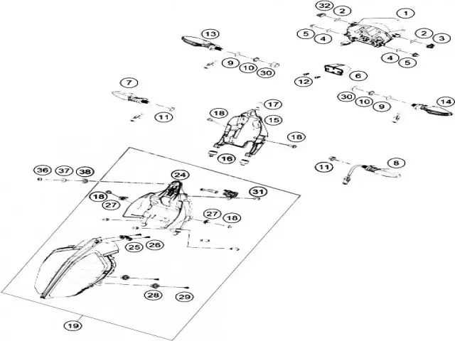 FARO Ktm Duke 390 2018 - 2020